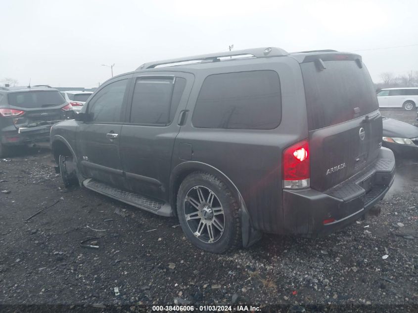 5N1AA08DX8N629736 2008 Nissan Armada Se