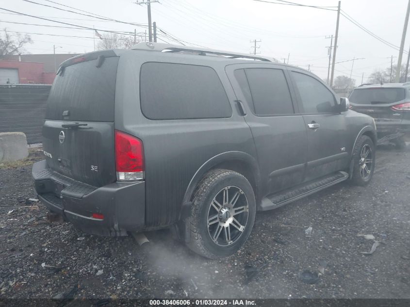 5N1AA08DX8N629736 2008 Nissan Armada Se