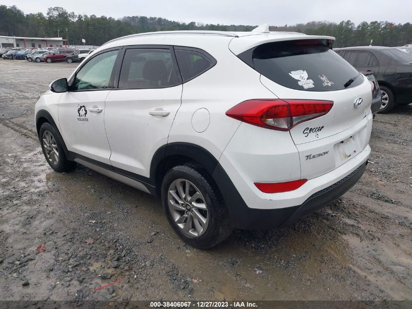 2018 Hyundai Tucson Sel VIN: KM8J33A44JU709308 Lot: 40378216