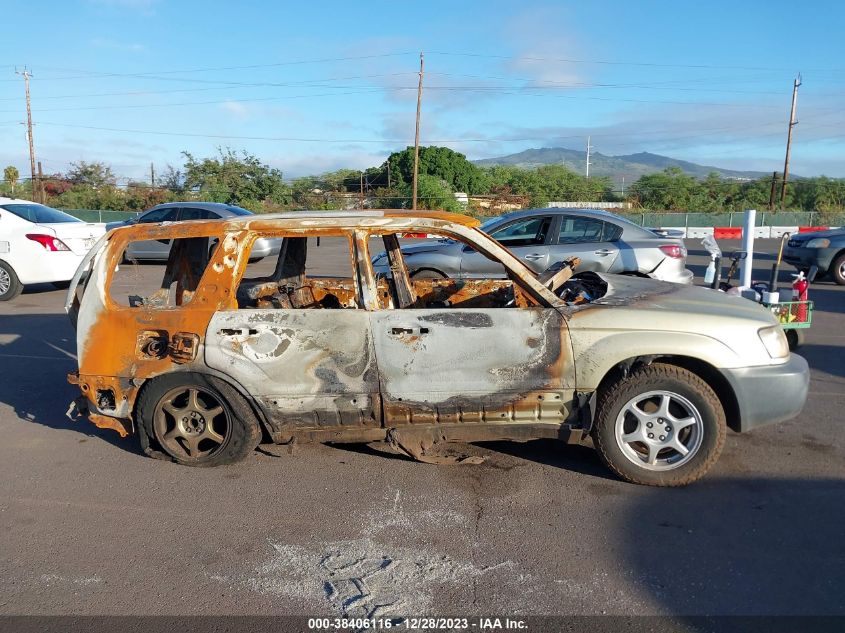 2004 Subaru Forester 2.5X VIN: JF1SG63624H701398 Lot: 38406116