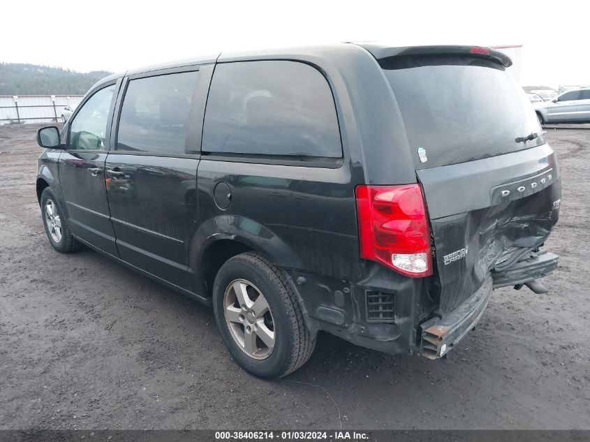 2C4RDGCG4DR523384 2013 Dodge Grand Caravan Sxt