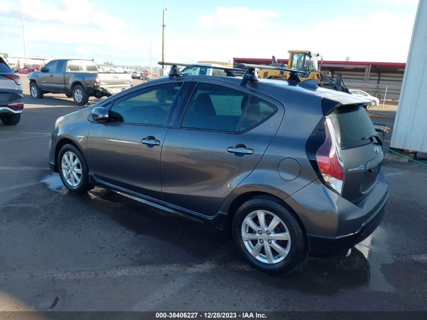 2017 Toyota Prius C Four/One/Three/Two VIN: JTDKDTB32H1597731 Lot: 38406227