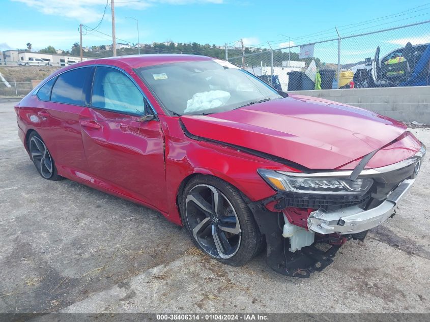 1HGCV1F33JA163597 2018 Honda Accord Sport