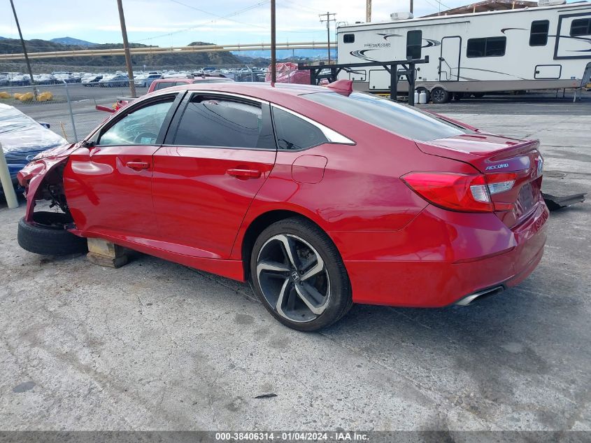 1HGCV1F33JA163597 2018 Honda Accord Sport