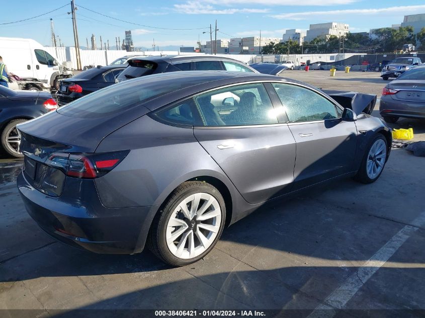 2023 Tesla Model 3 Long Range Dual Motor All-Wheel Drive VIN: 5YJ3E1EB4PF636561 Lot: 38406421