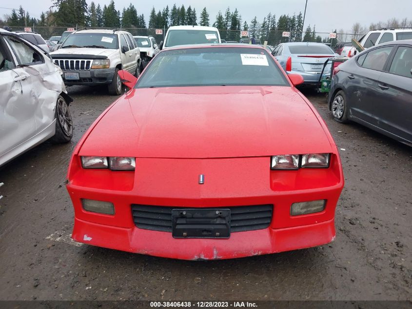 1991 Chevrolet Camaro Rs VIN: 1G1FP23T8ML103705 Lot: 38406438