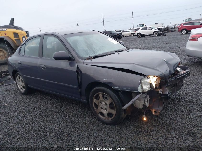 KMHDN45D01U208813 2001 Hyundai Elantra Gls