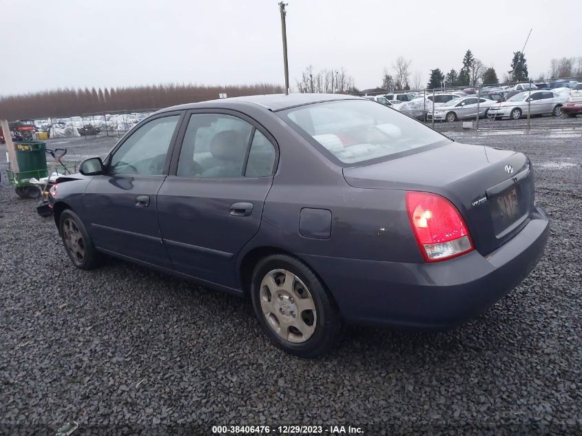 KMHDN45D01U208813 2001 Hyundai Elantra Gls