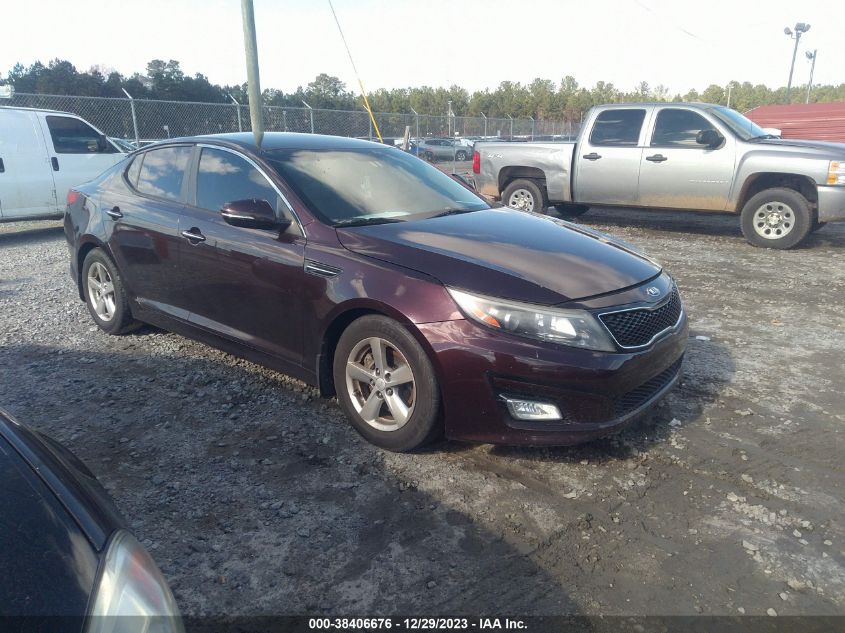 2015 Kia Optima Lx VIN: 5XXGM4A72FG486890 Lot: 40826191