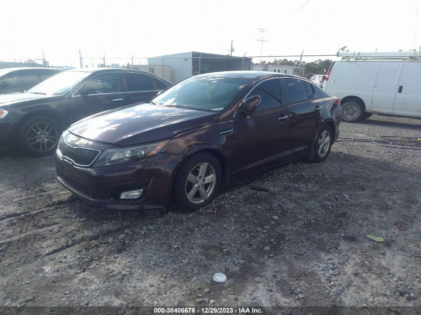 2015 Kia Optima Lx VIN: 5XXGM4A72FG486890 Lot: 40826191