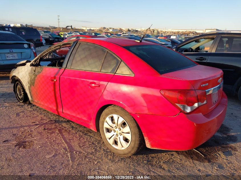 2014 Chevrolet Cruze Ls Auto VIN: 1G1PA5SH9E7472720 Lot: 38406888