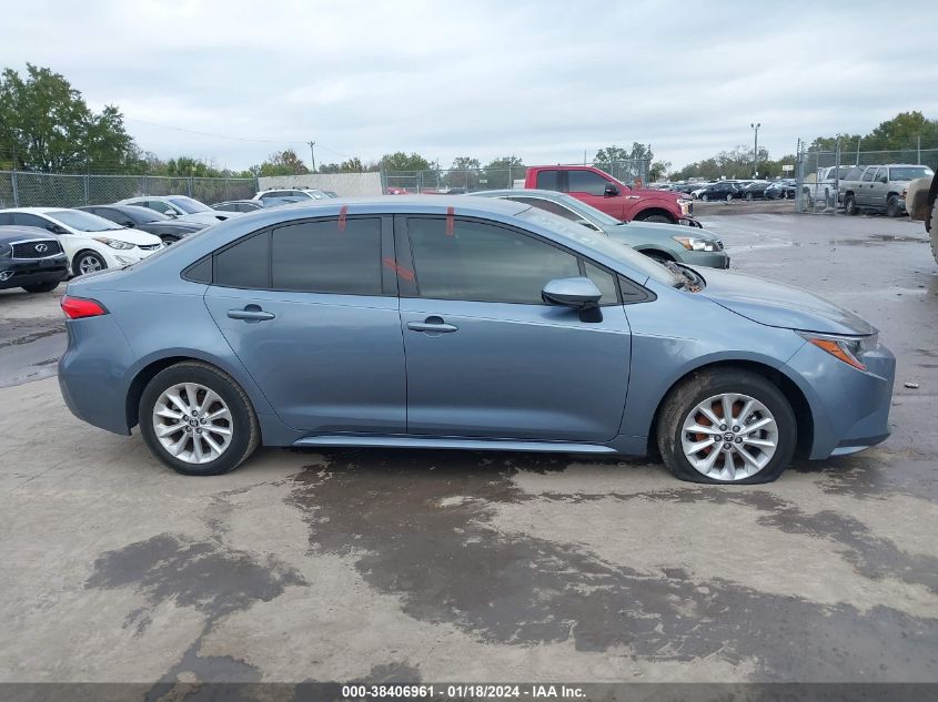 2022 Toyota Corolla Le VIN: JTDVPMAE1N3004437 Lot: 38406961