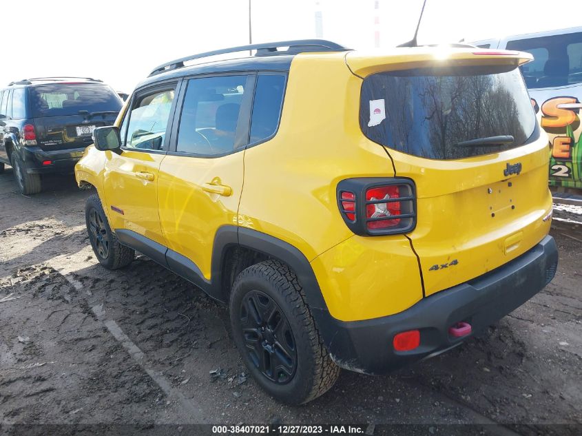 2018 Jeep Renegade Trailhawk 4X4 VIN: ZACCJBCB5JPG74983 Lot: 40820006