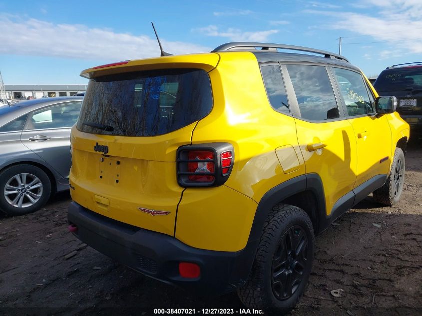 2018 Jeep Renegade Trailhawk 4X4 VIN: ZACCJBCB5JPG74983 Lot: 40820006