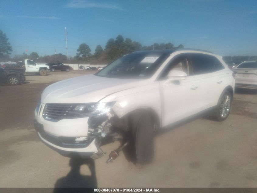 2LMPJ6LR7HBL51264 2017 Lincoln Mkx Reserve