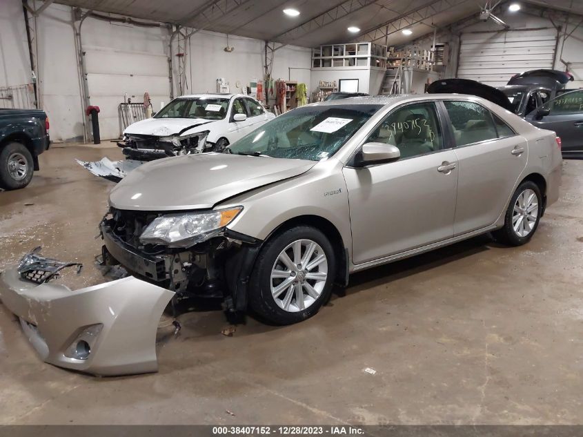 2013 Toyota Camry Hybrid Xle VIN: 4T1BD1FK2DU084246 Lot: 38407152