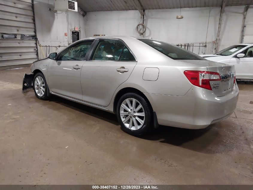 2013 Toyota Camry Hybrid Xle VIN: 4T1BD1FK2DU084246 Lot: 38407152