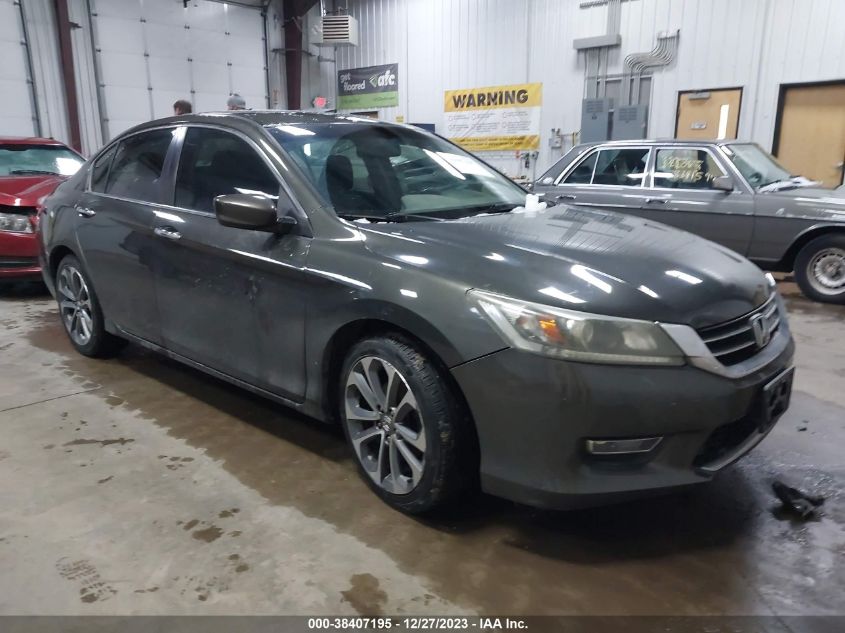 2013 Honda Accord Sport VIN: 1HGCR2F57DA237653 Lot: 38407195