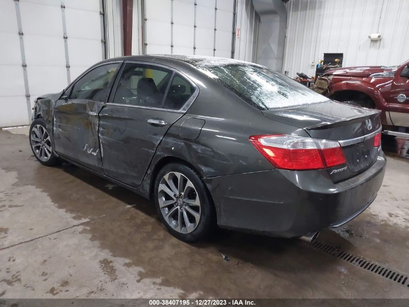 2013 Honda Accord Sport VIN: 1HGCR2F57DA237653 Lot: 38407195