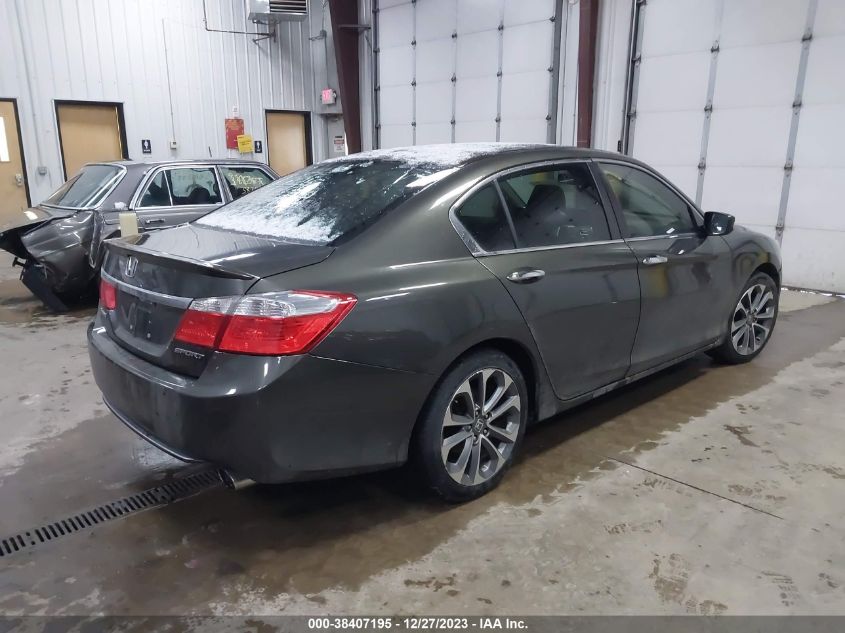 2013 Honda Accord Sport VIN: 1HGCR2F57DA237653 Lot: 38407195