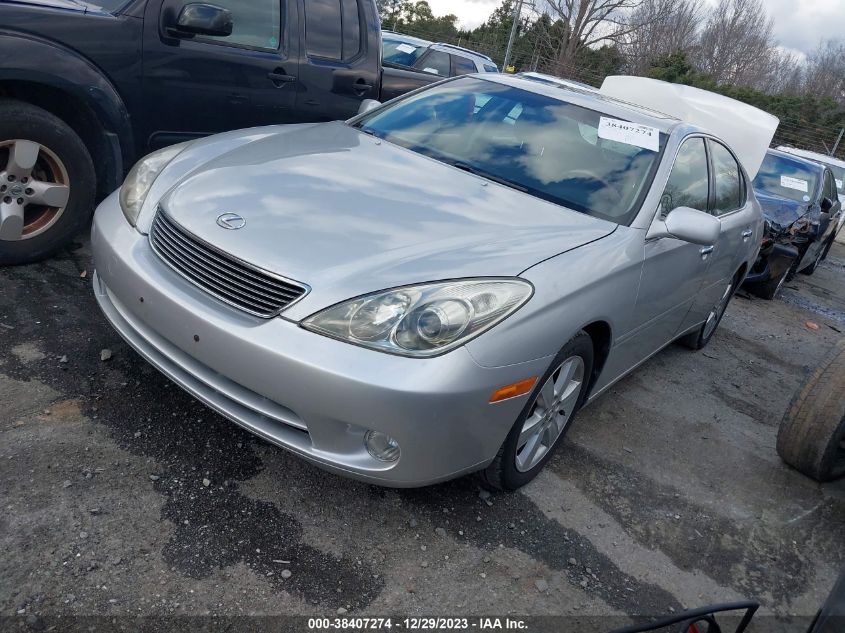 2005 Lexus Es 330 VIN: JTHBA30G555082823 Lot: 38407274