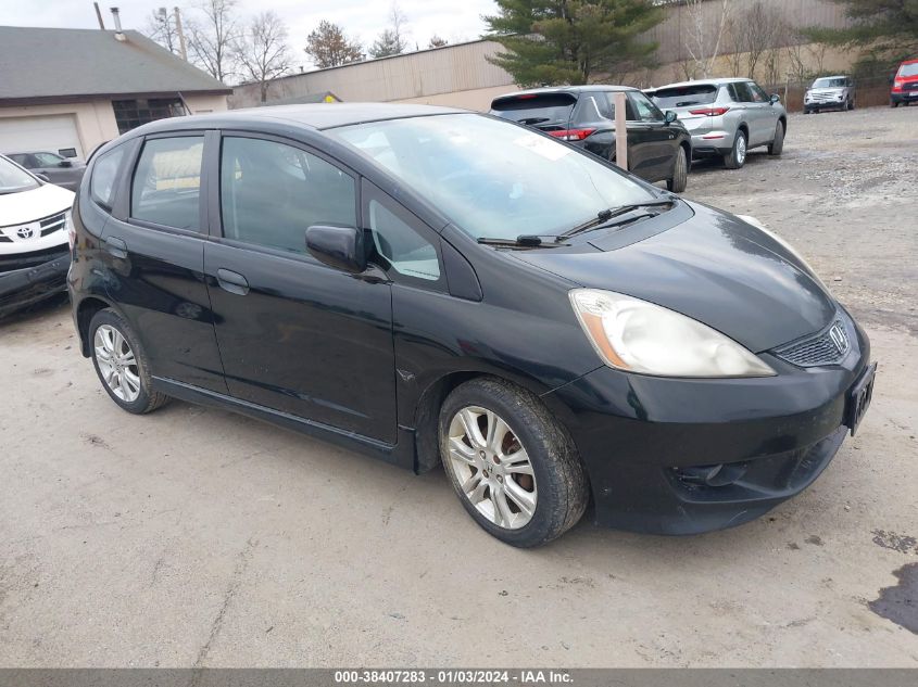 JHMGE88419S018738 2009 Honda Fit Sport