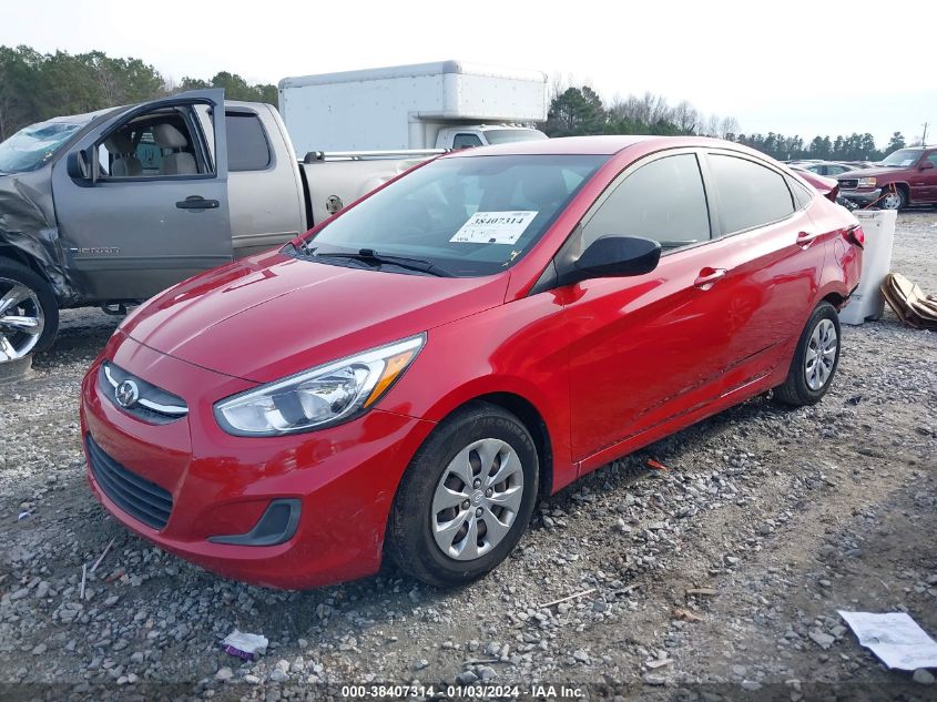 2016 Hyundai Accent Se VIN: KMHCT4AE9GU120660 Lot: 38407314