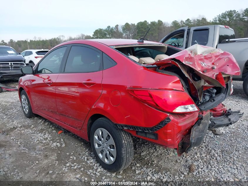 2016 Hyundai Accent Se VIN: KMHCT4AE9GU120660 Lot: 38407314