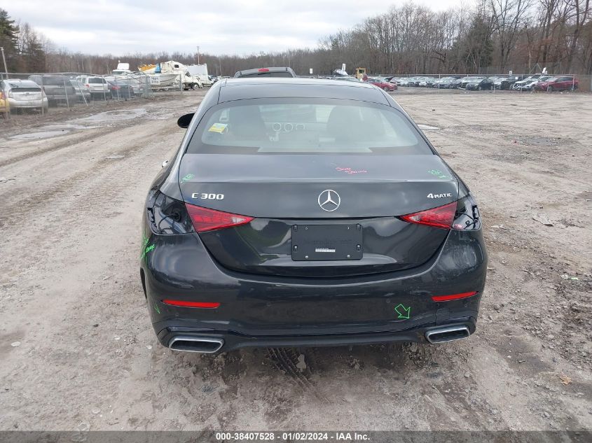 2023 Mercedes-Benz C 300 4Matic VIN: W1KAF4HB7PR142499 Lot: 38407528