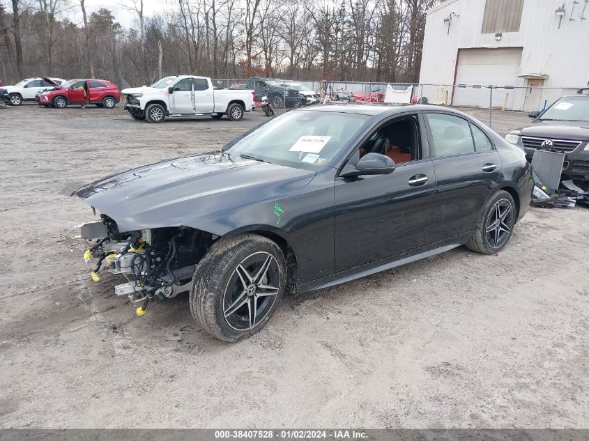 2023 Mercedes-Benz C 300 4Matic VIN: W1KAF4HB7PR142499 Lot: 38407528
