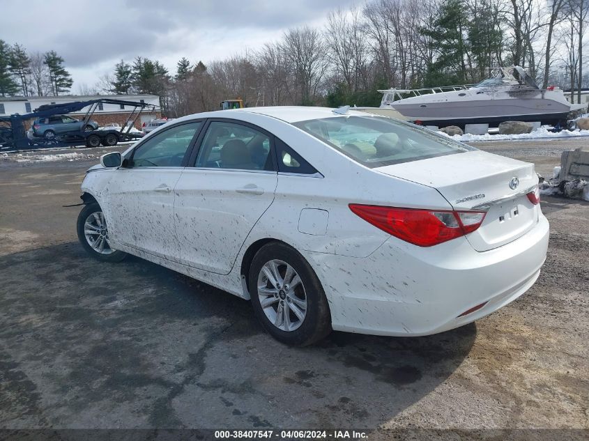 2013 Hyundai Sonata Gls VIN: 5NPEB4AC9DH787233 Lot: 38407547