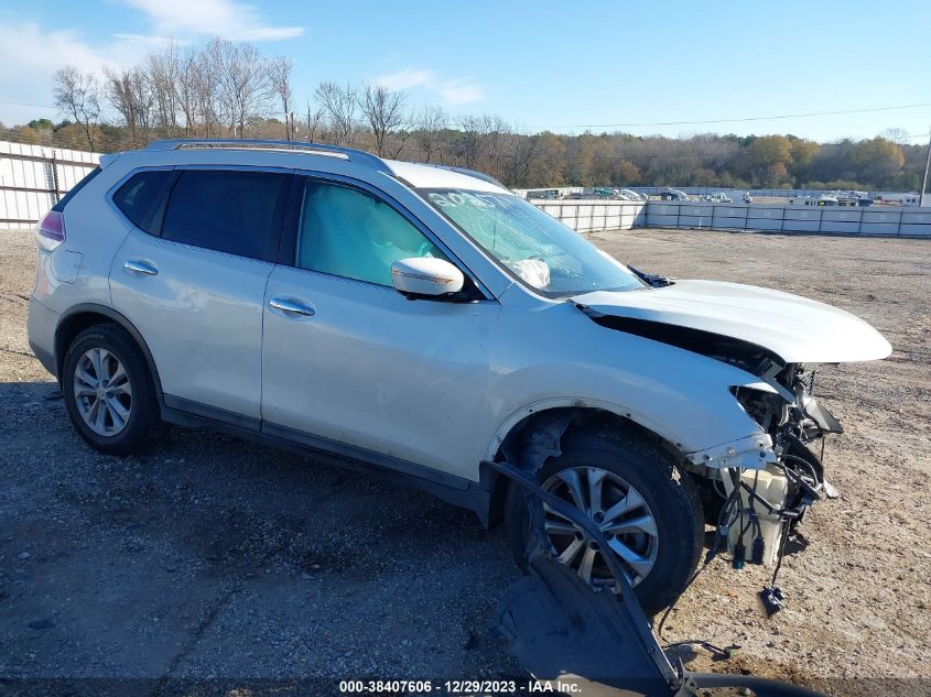 2015 Nissan Rogue Sv VIN: 5N1AT2ML7FC761722 Lot: 38407606