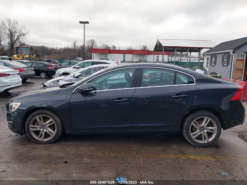 2015 Volvo S60 T5 Premier VIN: YV126MFK0F1346571 Lot: 38407629