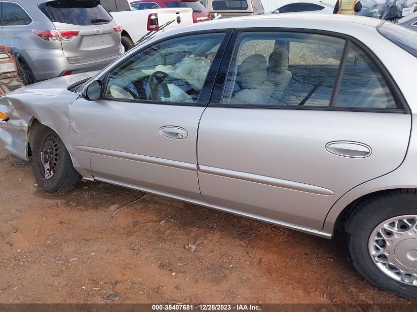 2003 Buick Century Custom VIN: 2G4WS52J031108954 Lot: 38407681