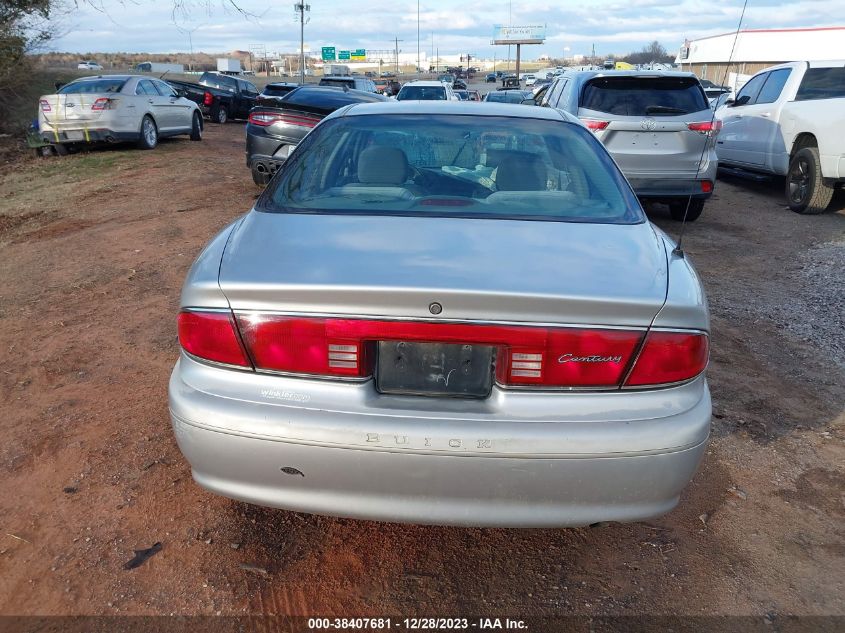 2003 Buick Century Custom VIN: 2G4WS52J031108954 Lot: 38407681