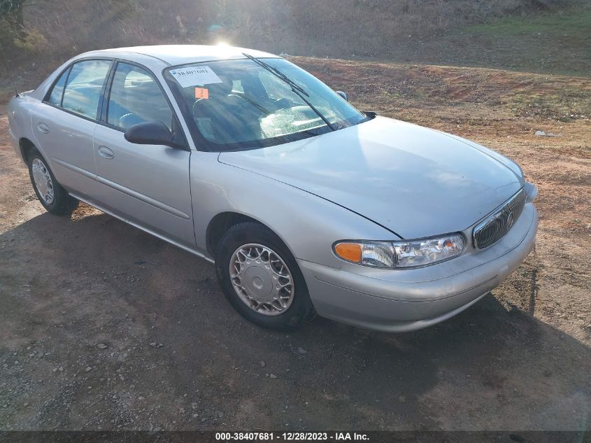 2003 Buick Century Custom VIN: 2G4WS52J031108954 Lot: 38407681