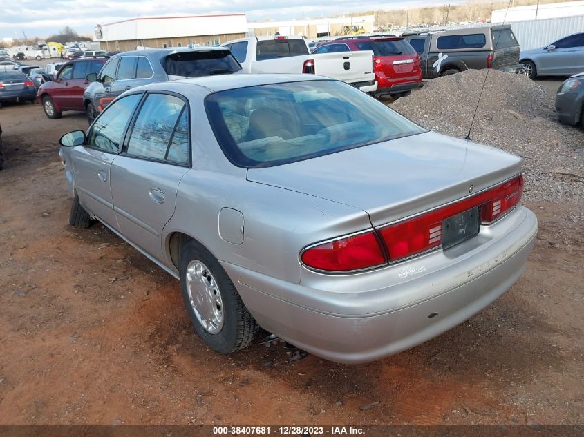 2003 Buick Century Custom VIN: 2G4WS52J031108954 Lot: 38407681