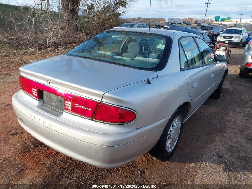 2003 Buick Century Custom VIN: 2G4WS52J031108954 Lot: 38407681