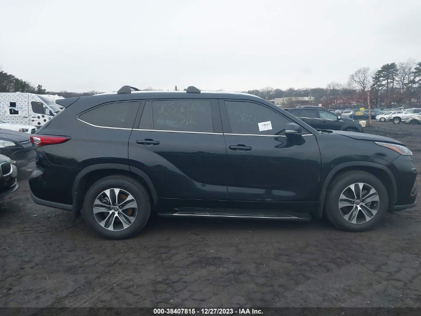 2021 Toyota Highlander Xle VIN: 5TDGZRBH1MS157843 Lot: 38407815