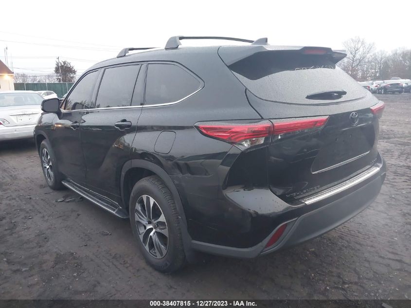 2021 Toyota Highlander Xle VIN: 5TDGZRBH1MS157843 Lot: 38407815