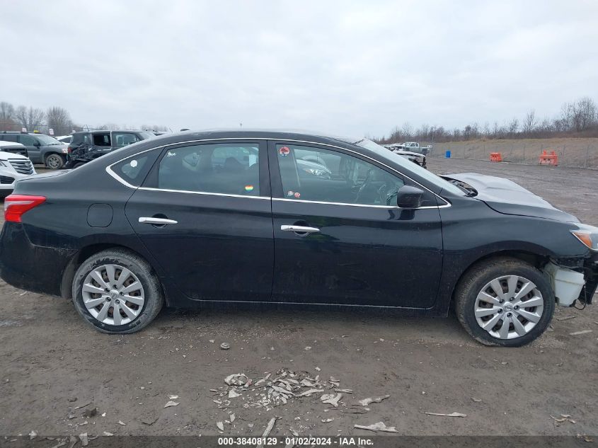 2017 Nissan Sentra Sv VIN: 3N1AB7AP9HL704816 Lot: 38408129