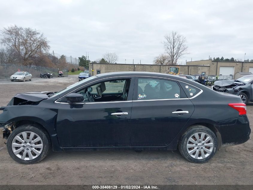 2017 Nissan Sentra Sv VIN: 3N1AB7AP9HL704816 Lot: 38408129