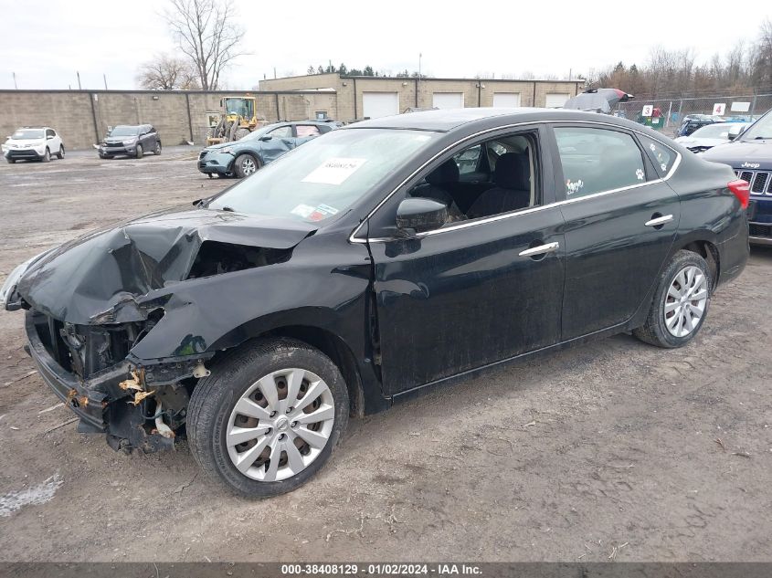 2017 Nissan Sentra Sv VIN: 3N1AB7AP9HL704816 Lot: 38408129