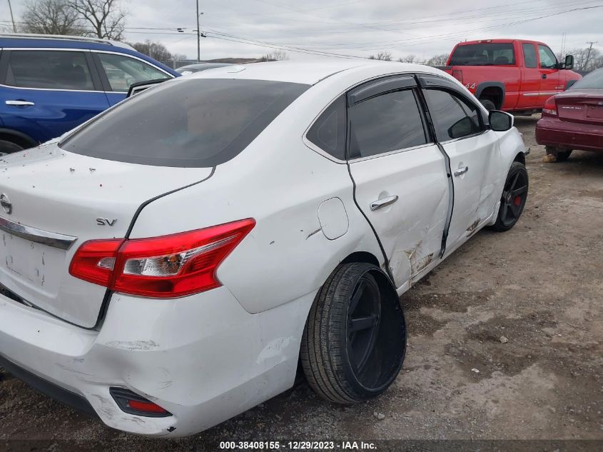 2019 Nissan Sentra Sv VIN: 3N1AB7AP5KY455635 Lot: 38408155