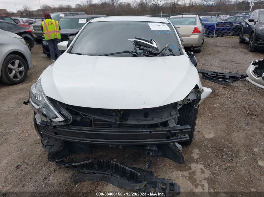 2019 Nissan Sentra Sv VIN: 3N1AB7AP5KY455635 Lot: 38408155