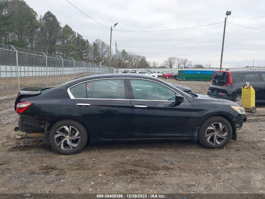 1HGCR2F31GA040691 2016 Honda Accord Lx