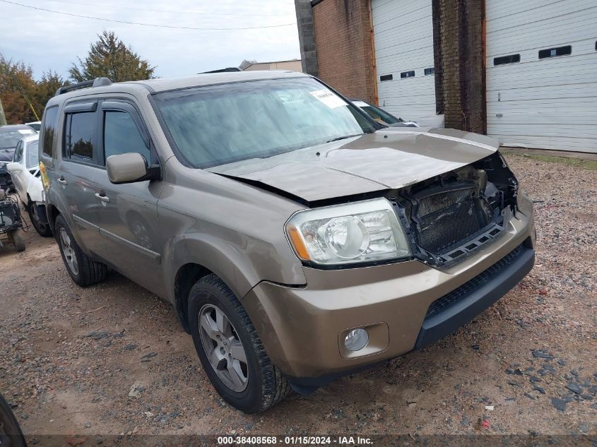 2010 Honda Pilot Ex-L VIN: 5FNYF4H52AB039555 Lot: 38408568