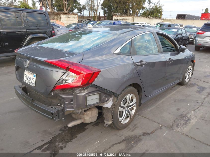 2017 Honda Civic Lx VIN: 2HGFC2F50HH550520 Lot: 38408579