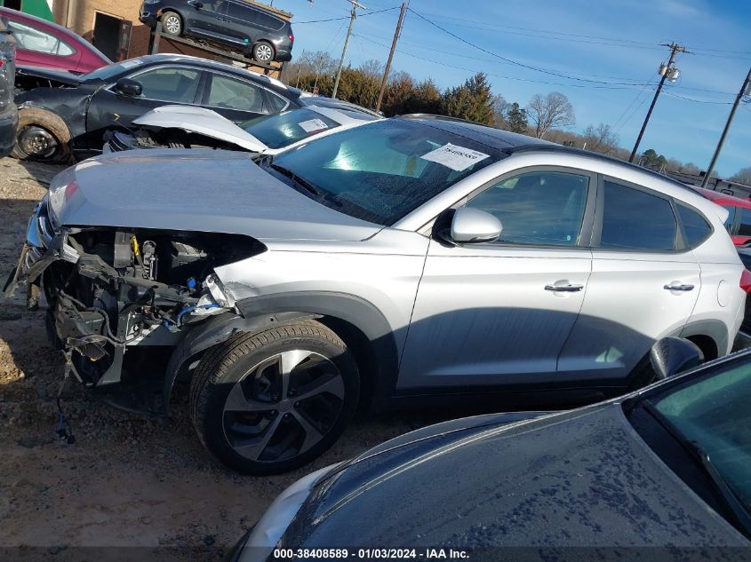 KM8J3CA25GU137964 2016 Hyundai Tucson Limited