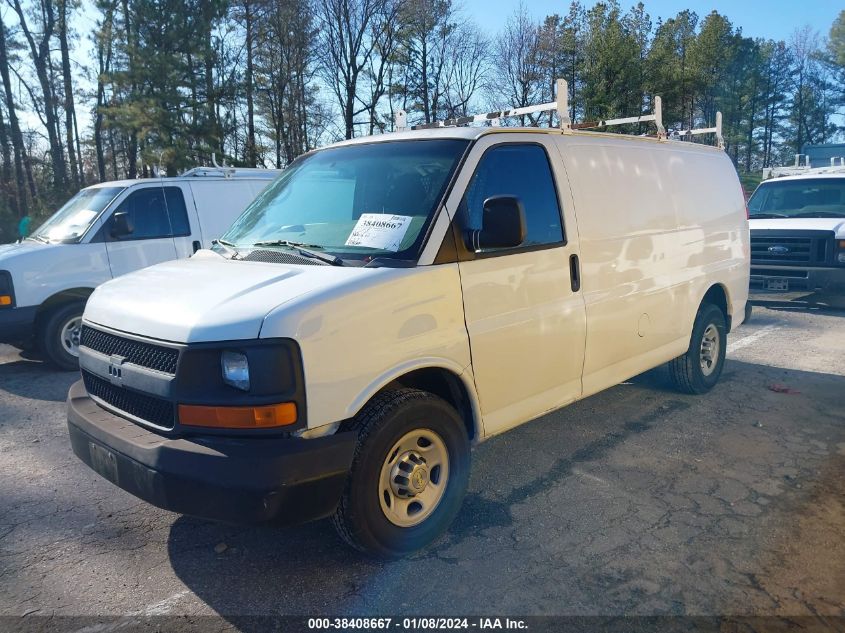 1GCWGFBAXD1149062 2013 Chevrolet Express 2500 Work Van